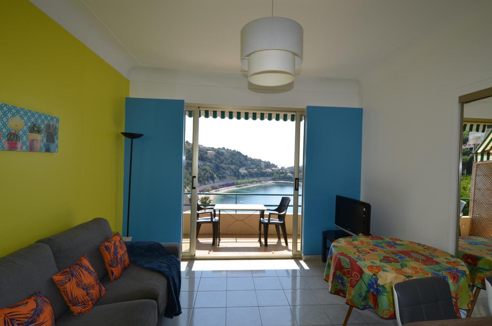 Nereides - Appartement 4 Personnes Avec Vue Mer Exceptionnelle A Villefranche-Sur-Mer Dış mekan fotoğraf