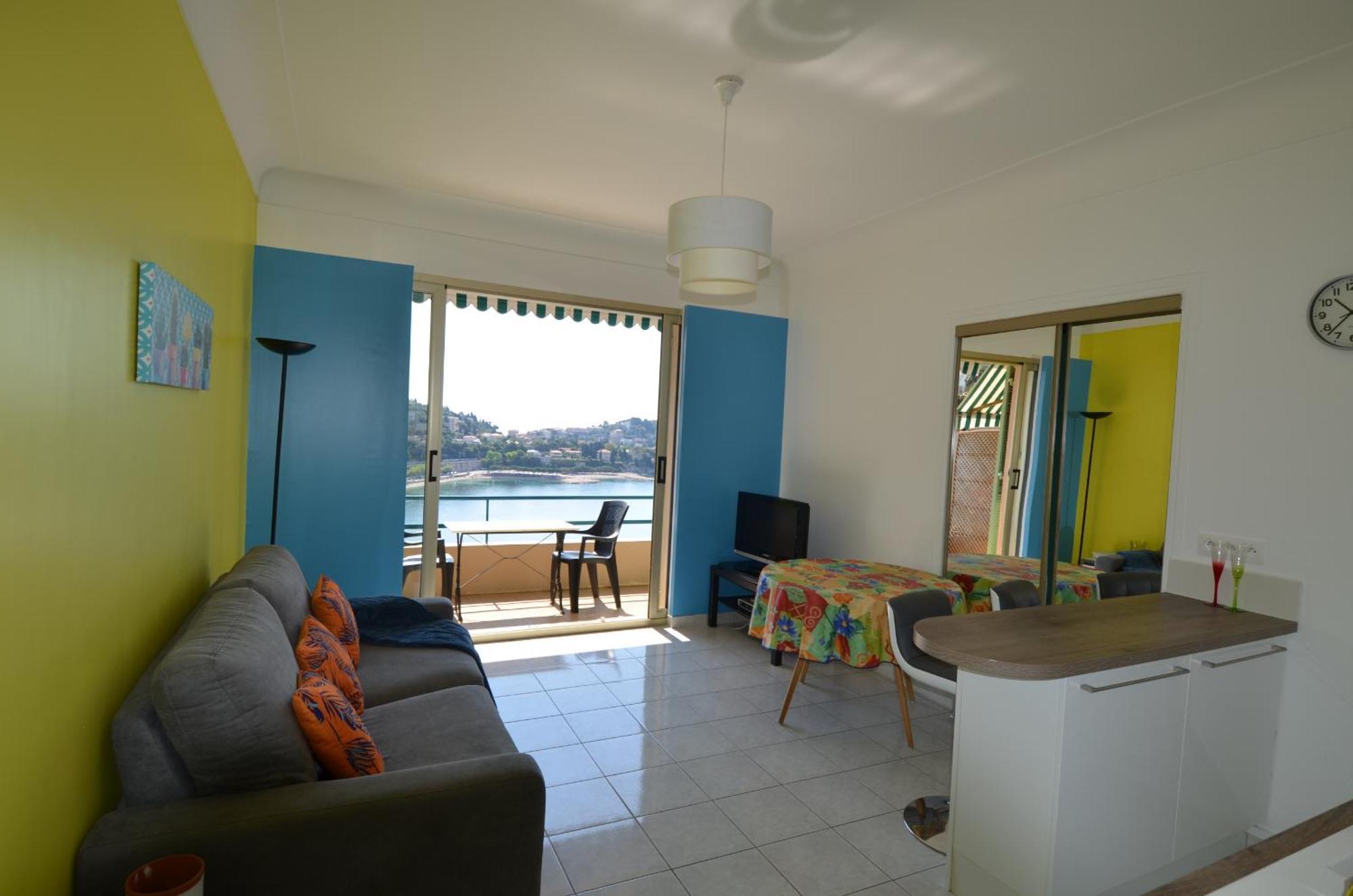 Nereides - Appartement 4 Personnes Avec Vue Mer Exceptionnelle A Villefranche-Sur-Mer Dış mekan fotoğraf